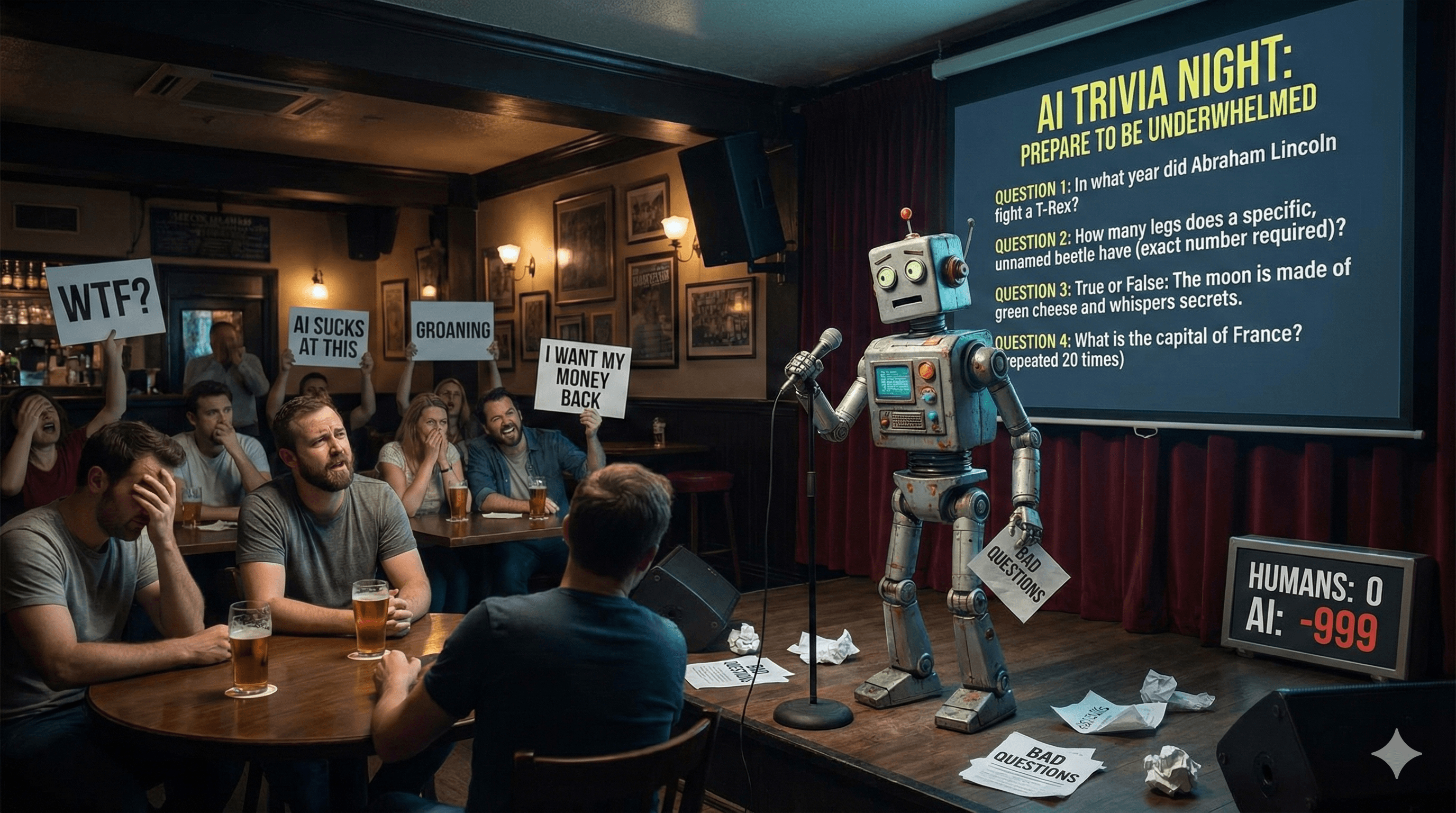 Why AI Sucks at Trivia... Usually